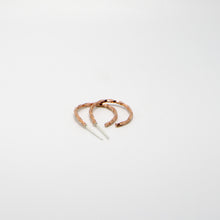 Load image into Gallery viewer, Small Twisted Hoop Earrings