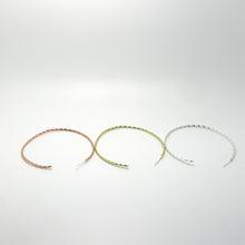 Load image into Gallery viewer, Large Twisted Hoop Earrings