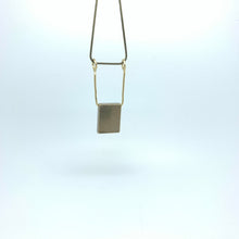 Load image into Gallery viewer, Brass pillar pendant II