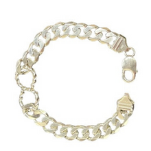 Load image into Gallery viewer, Infinitely Twisted Curb Chain Bracelet